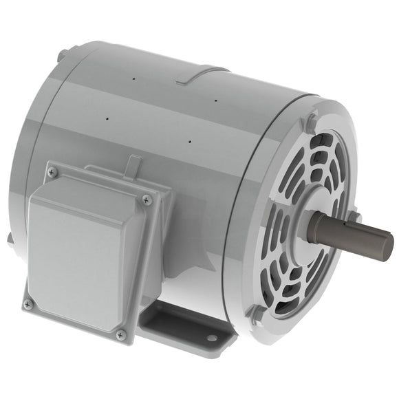 DHP0016 Teco-Westinghouse 1HP Cast Iron Electric Motor, 1200 RPM