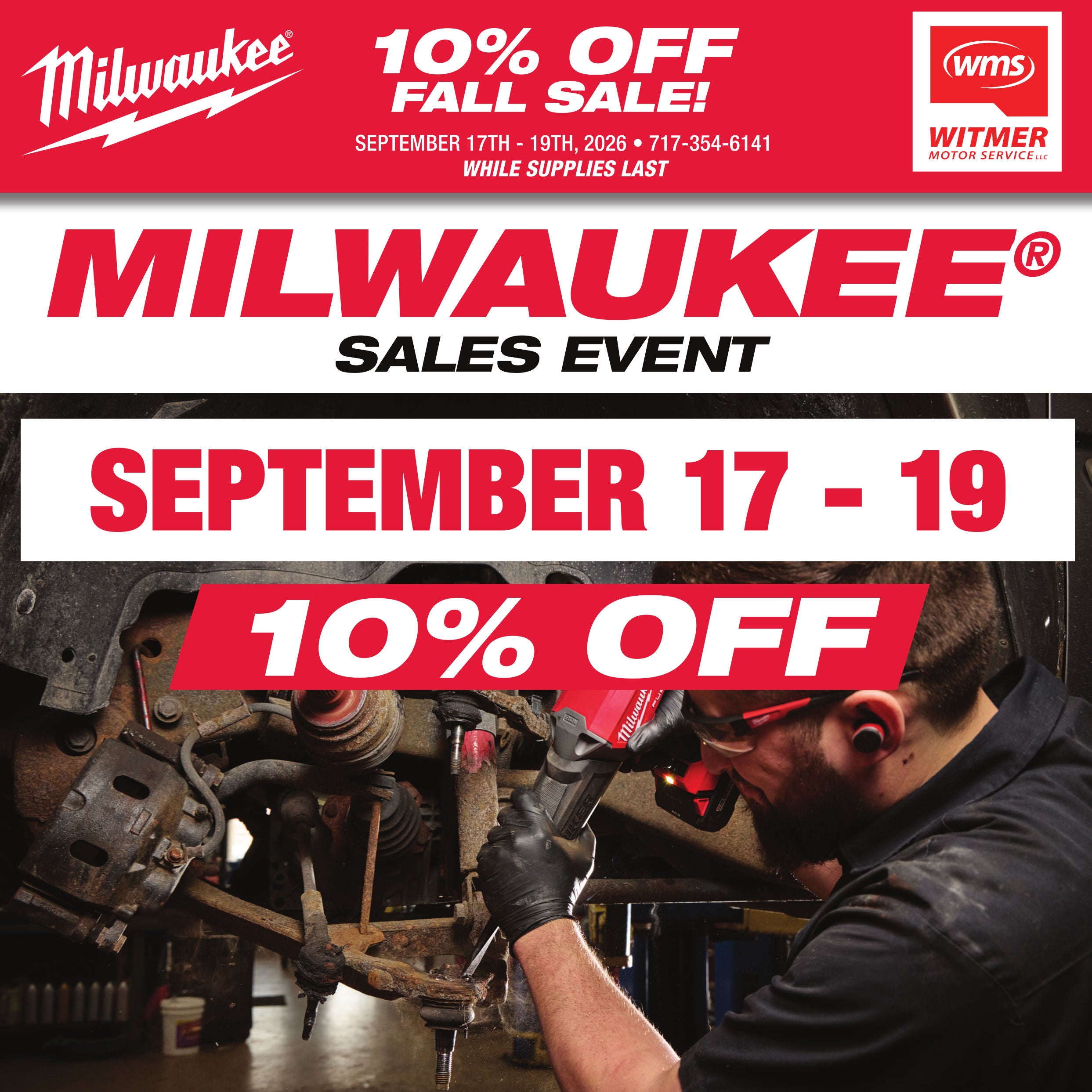 2026 Fall Milwaukee Tool Sale