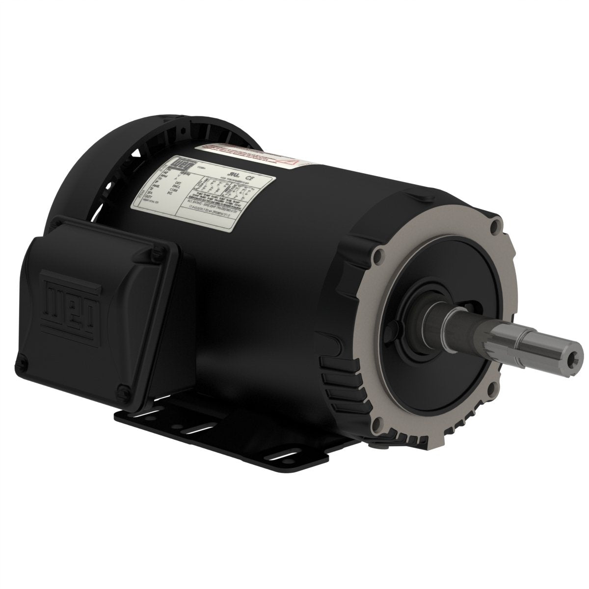 00112ET3E145JM-S WEG 1HP JM Close Coupled Pump Electric Motor, 1200RPM