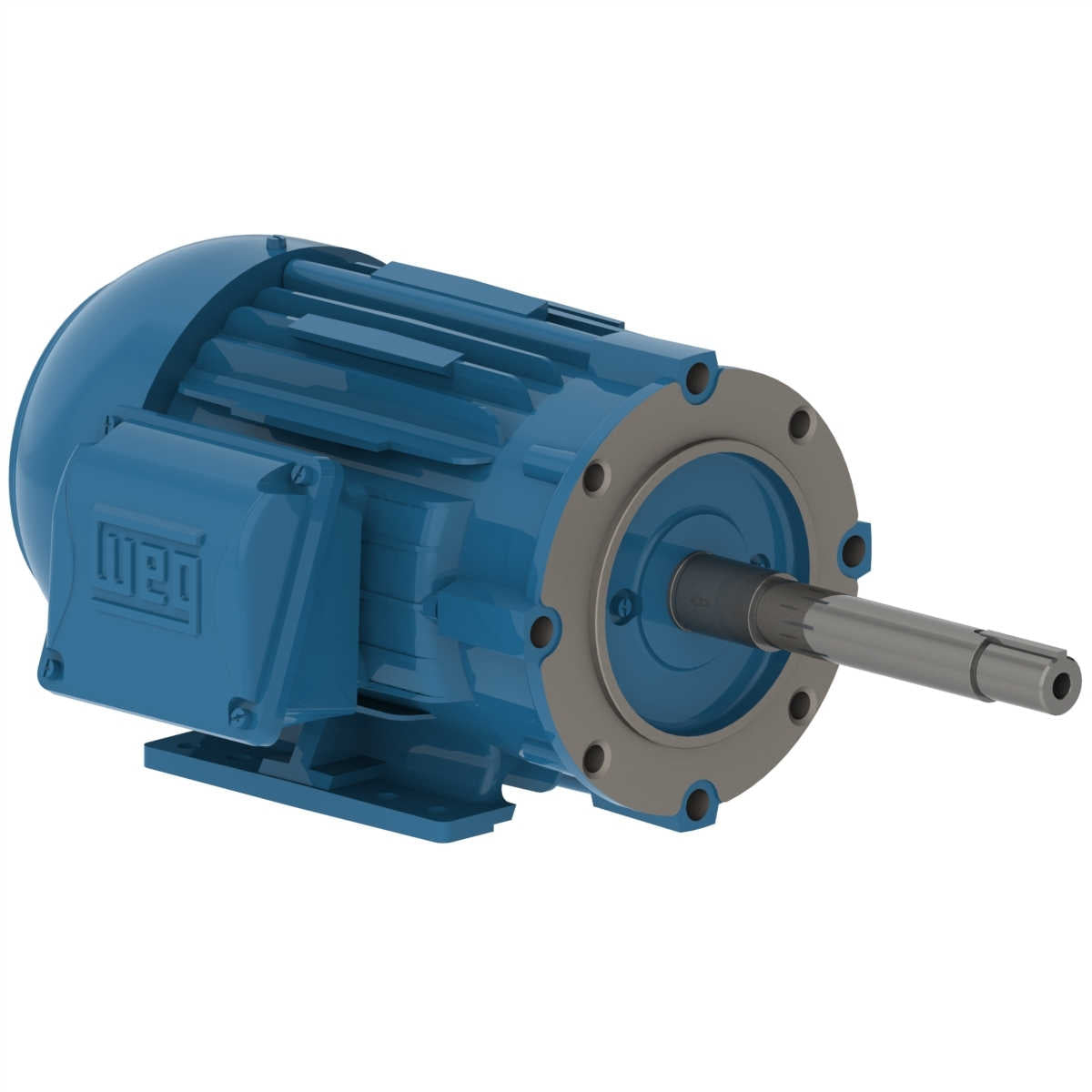 00112ET3E145JP-W22 WEG 1HP JP Close Coupled Pump Electric Motor, 1200RPM