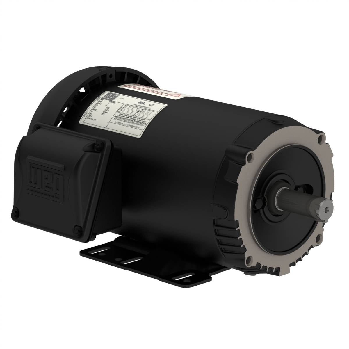 00112ET3E145TC-S WEG 1HP General Purpose Electric Motor, 1200RPM