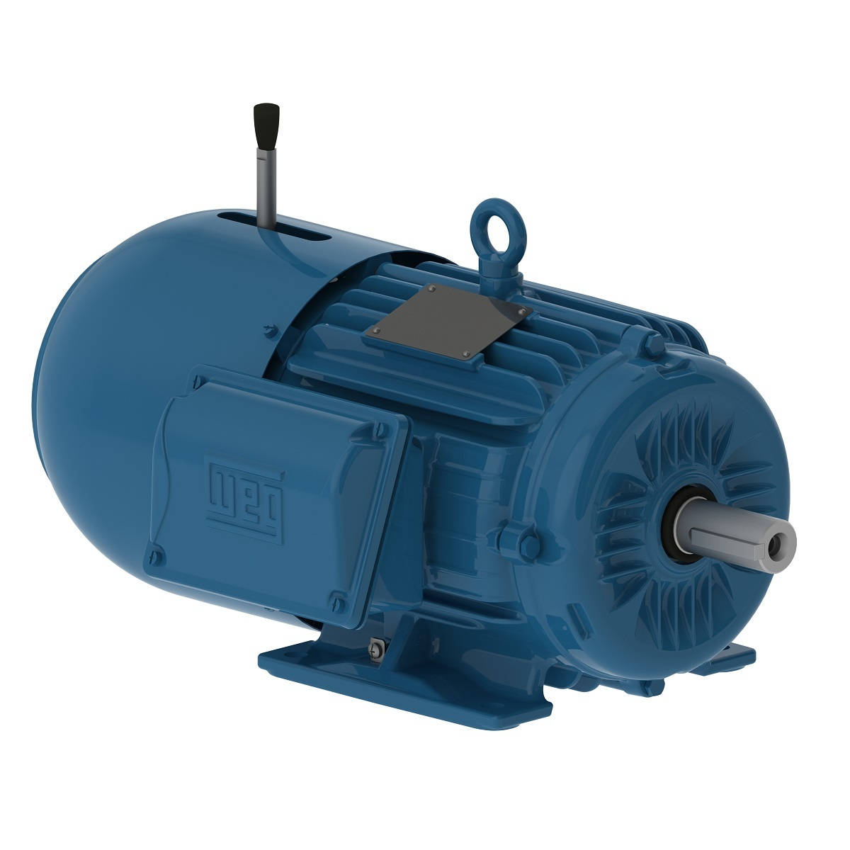 00112ET3EBM145T-W22 WEG 1HP Electric Brake Motor, 1200RPM