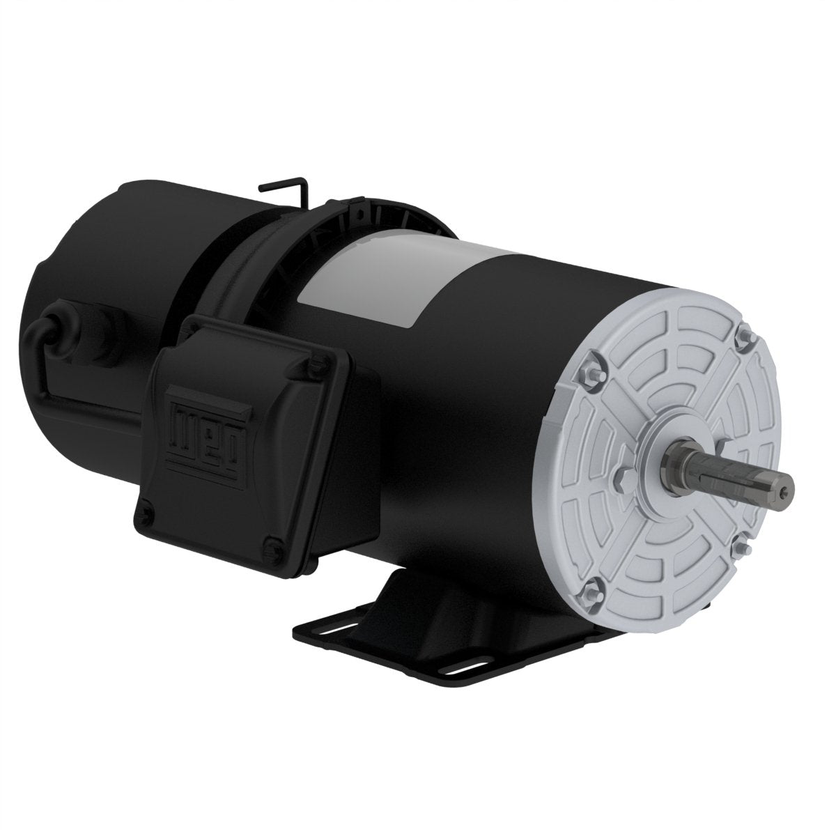 00118ET3EBM56-S WEG 1HP Electric Brake Motor, 1800RPM - 0
