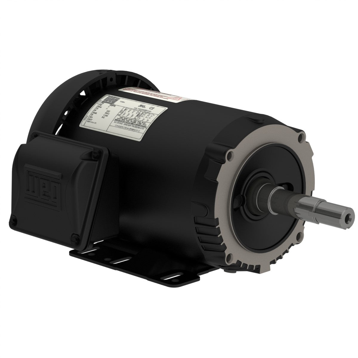 00118ET3H143JM-SG WEG 1HP JM Close Coupled Pump Electric Motor, 1800RPM