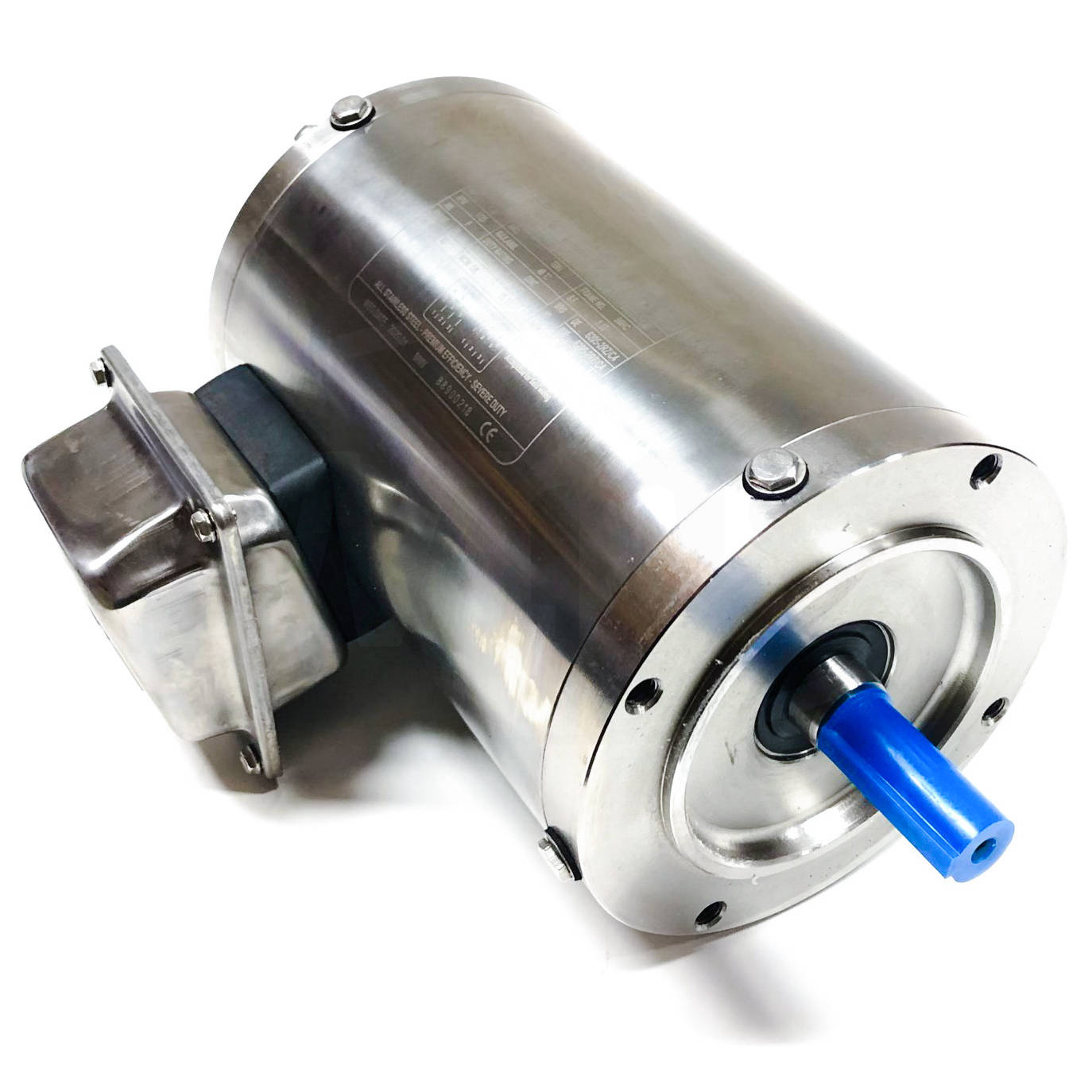 00118NT3ESS56CFL WEG 1HP Shark Stainless Steel Electric Motor, 1800RPM