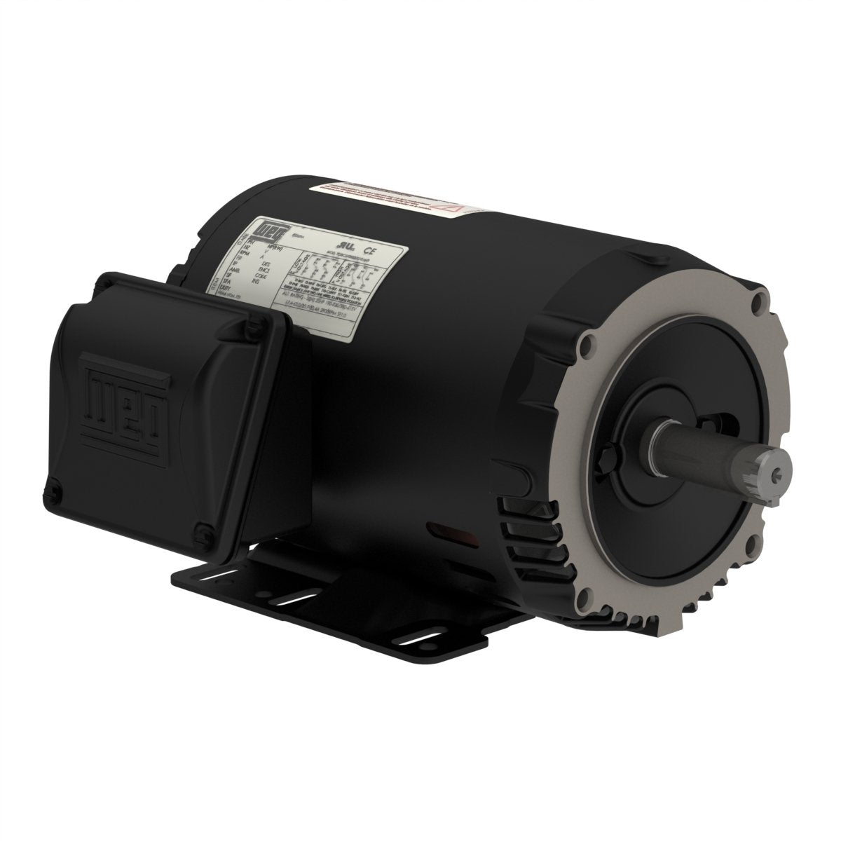 00118OT3E143TC-S WEG 1HP General Purpose Electric Motor, 1800RPM