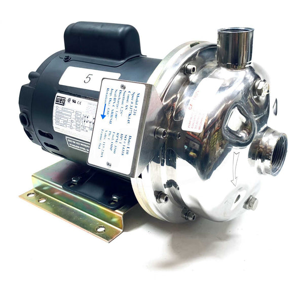 3377K145 Advantage Eng. Pump, Model 231, 1HP Pump Motor, 3495RPM, 115/208-230V,