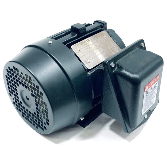 0014SDSR41A-P Toshiba 1HP ELectric Motor, 230/460V, RPM: 1760, FR: 143T, Encl: T