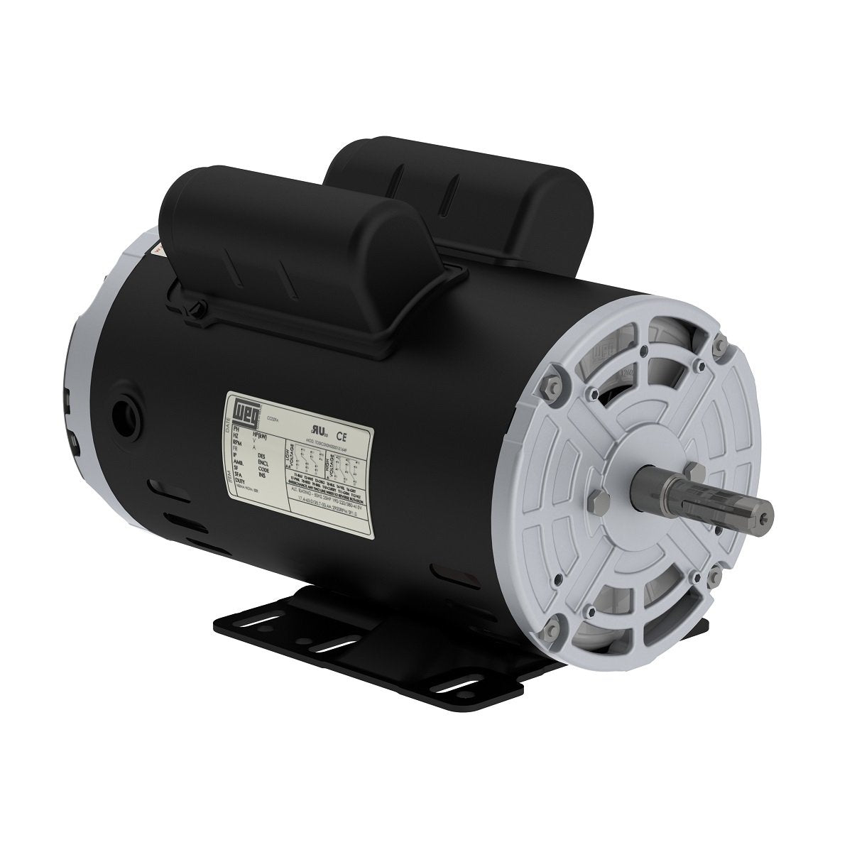 00158OT1BO56-S WEG 1.5HP General Purpose Electric Motor, 1800RPM