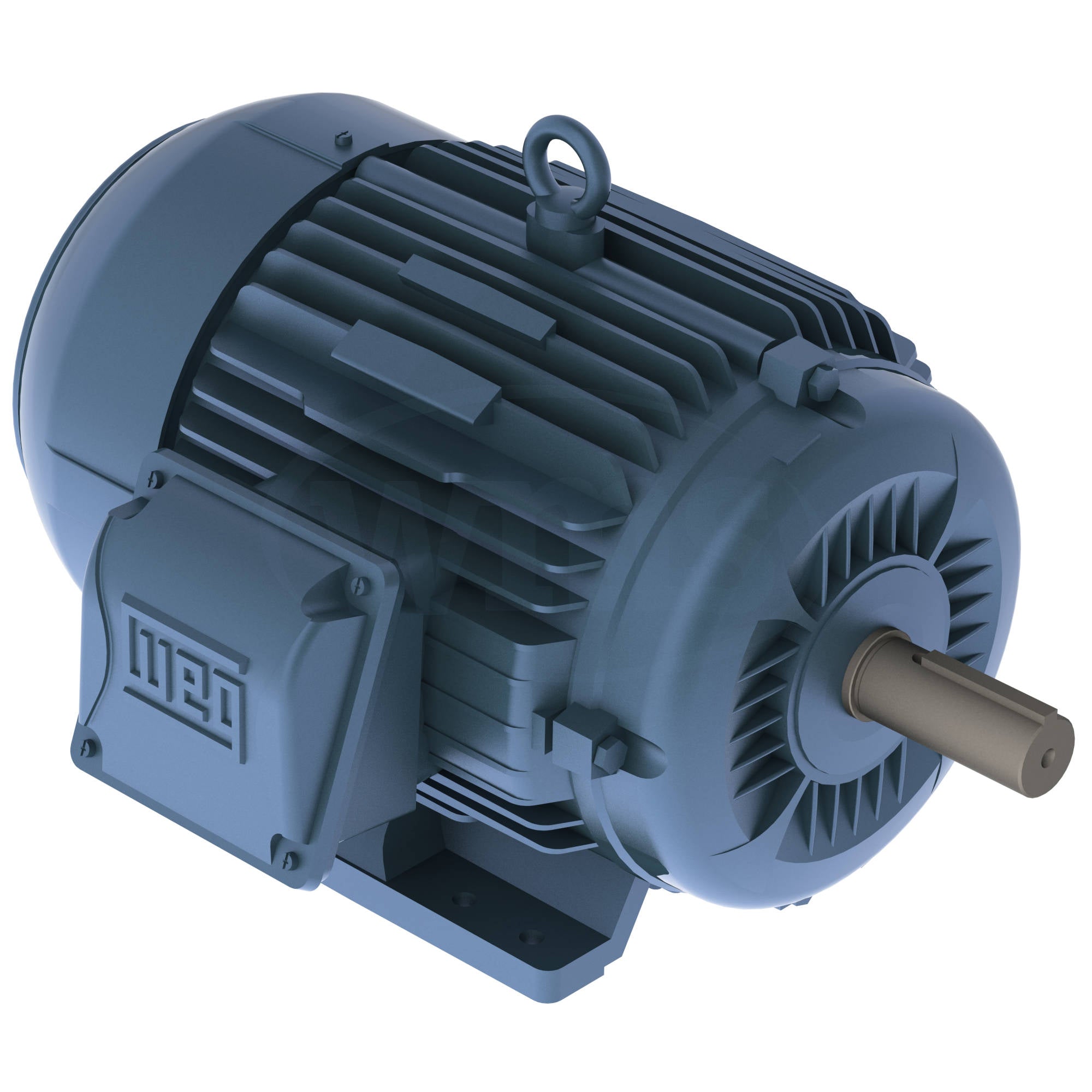 00309ET3E215T-W22 WEG 3HP Severe Duty Electric Motor, 900RPM - 0
