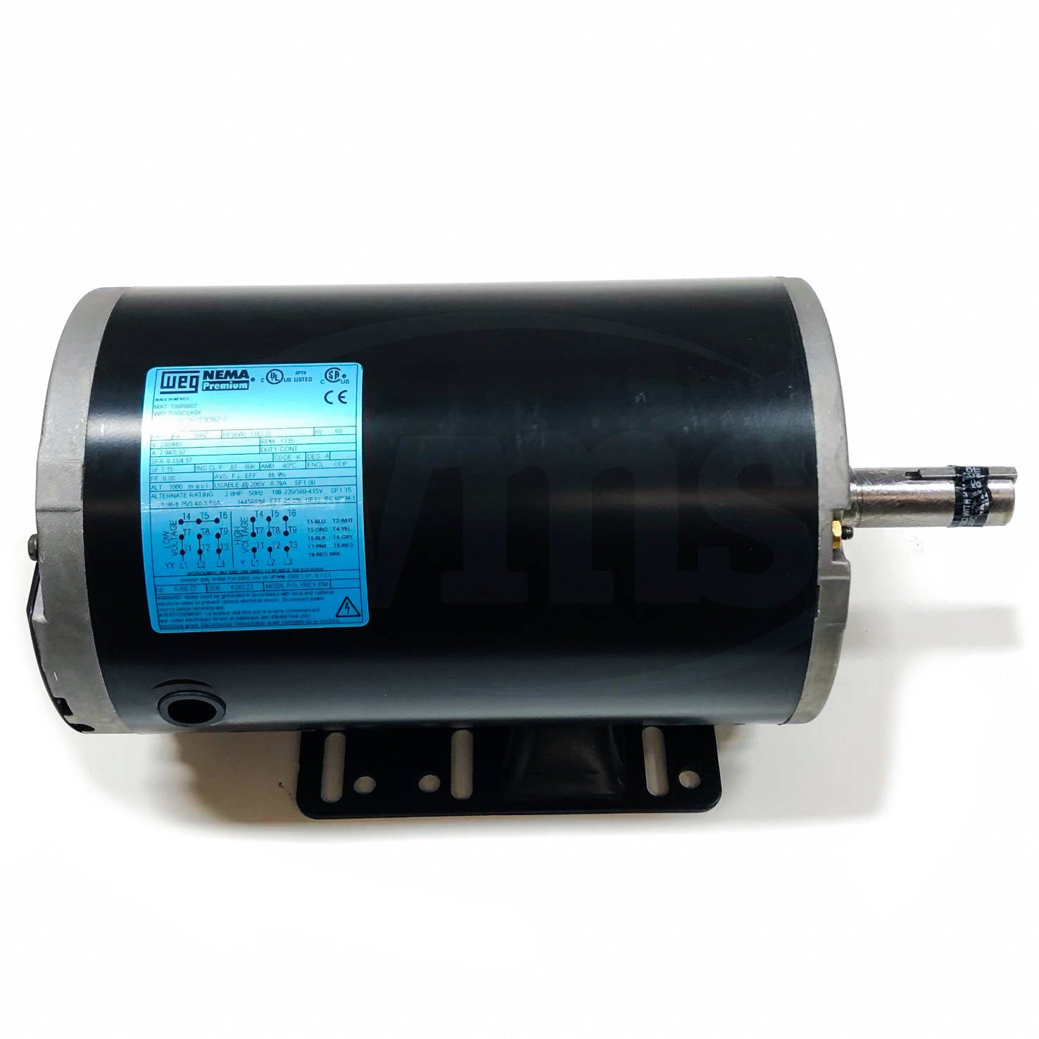 00318OT3E56Z-S WEG 3HP General Purpose Electric Motor, 1800RPM