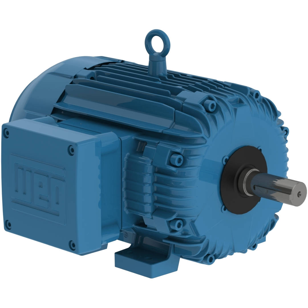 00512XT3H215T WEG 5HP Explosion Proof Electric Motor, 1200RPM