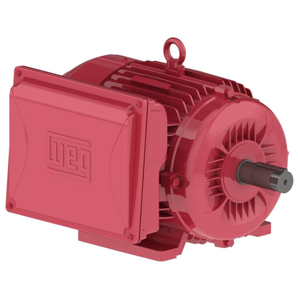 00518ES1DFD215Z-W22 WEG 5HP Farm Duty Electric Motor, 1800RPM