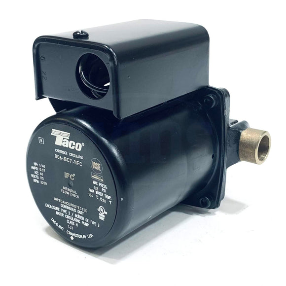 006-BC7-1IFC Taco Bronze Circulator W/ Integral Flow Check