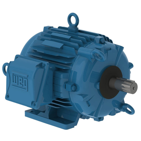 00712AT3PCT254TF1-W22 WEG 7.5HP Cooling Tower Electric Motor, 1200RPM