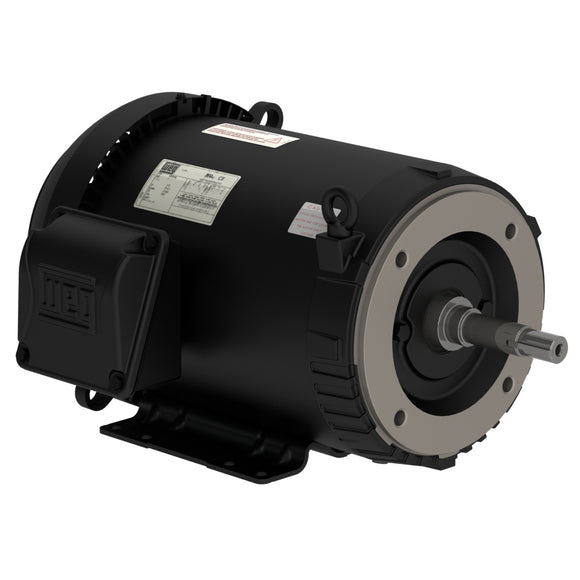 00718ET3H213JM-SG WEG 7.5HP JM Close Coupled Pump Electric Motor, 1800RPM