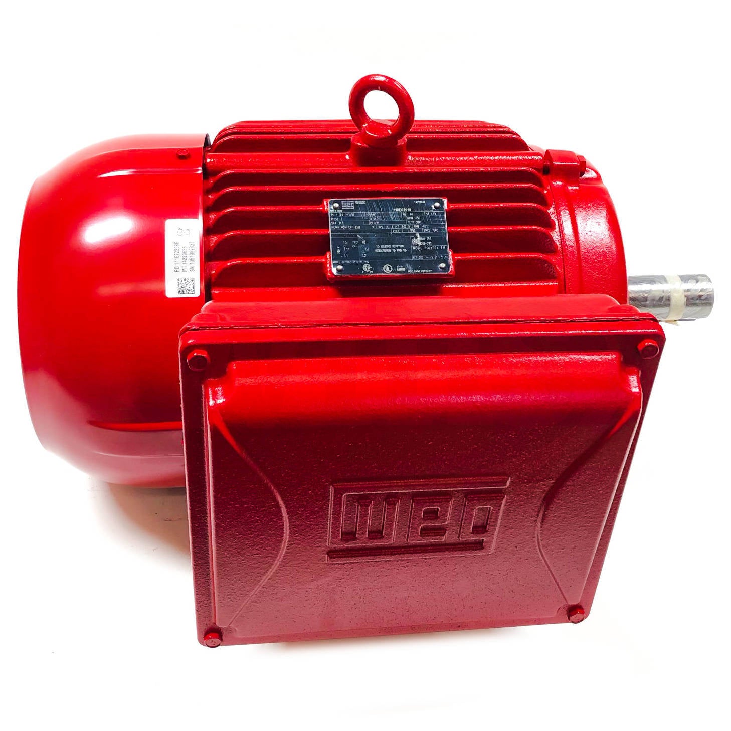 01018ES1DFD215T-W22 WEG 10HP Farm Duty Electric Motor, 1740RPM - 0