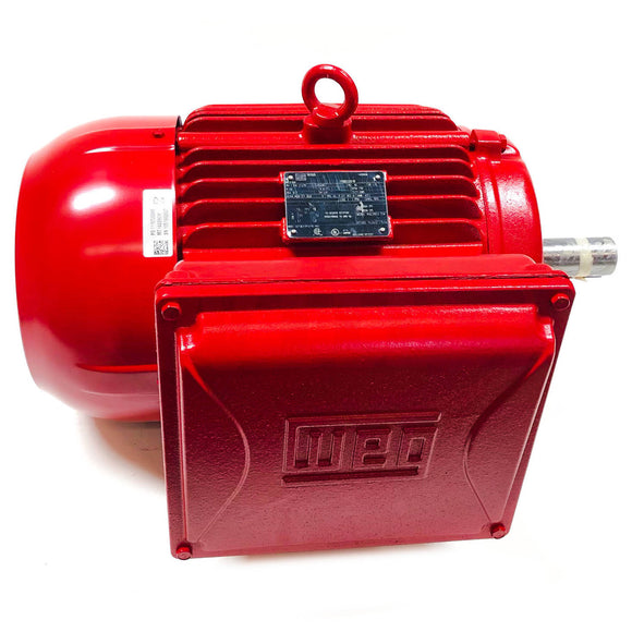 01018ES1DFD215T-W22 WEG 10HP Farm Duty Electric Motor, 1740RPM