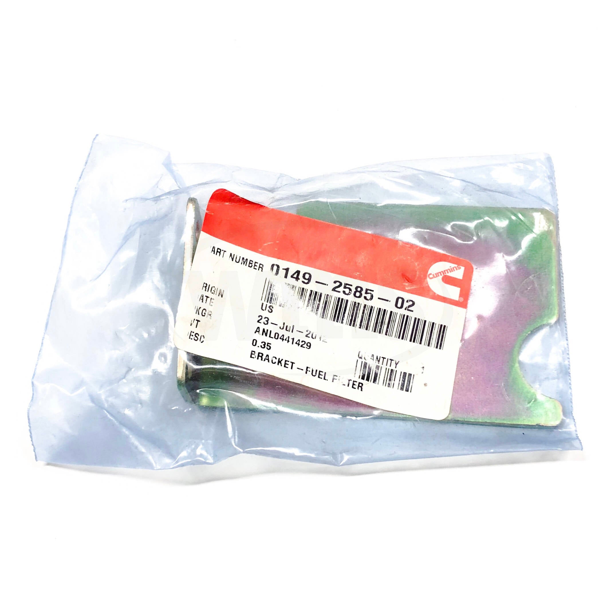 0149-2585-02 Cummins Fuel Filter Bracket - 0