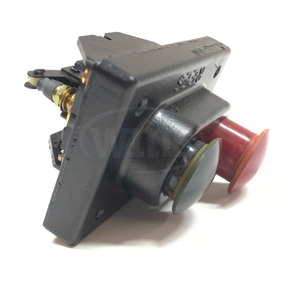 02712-032 Rees Red And Green Mushroom Push Button Switch