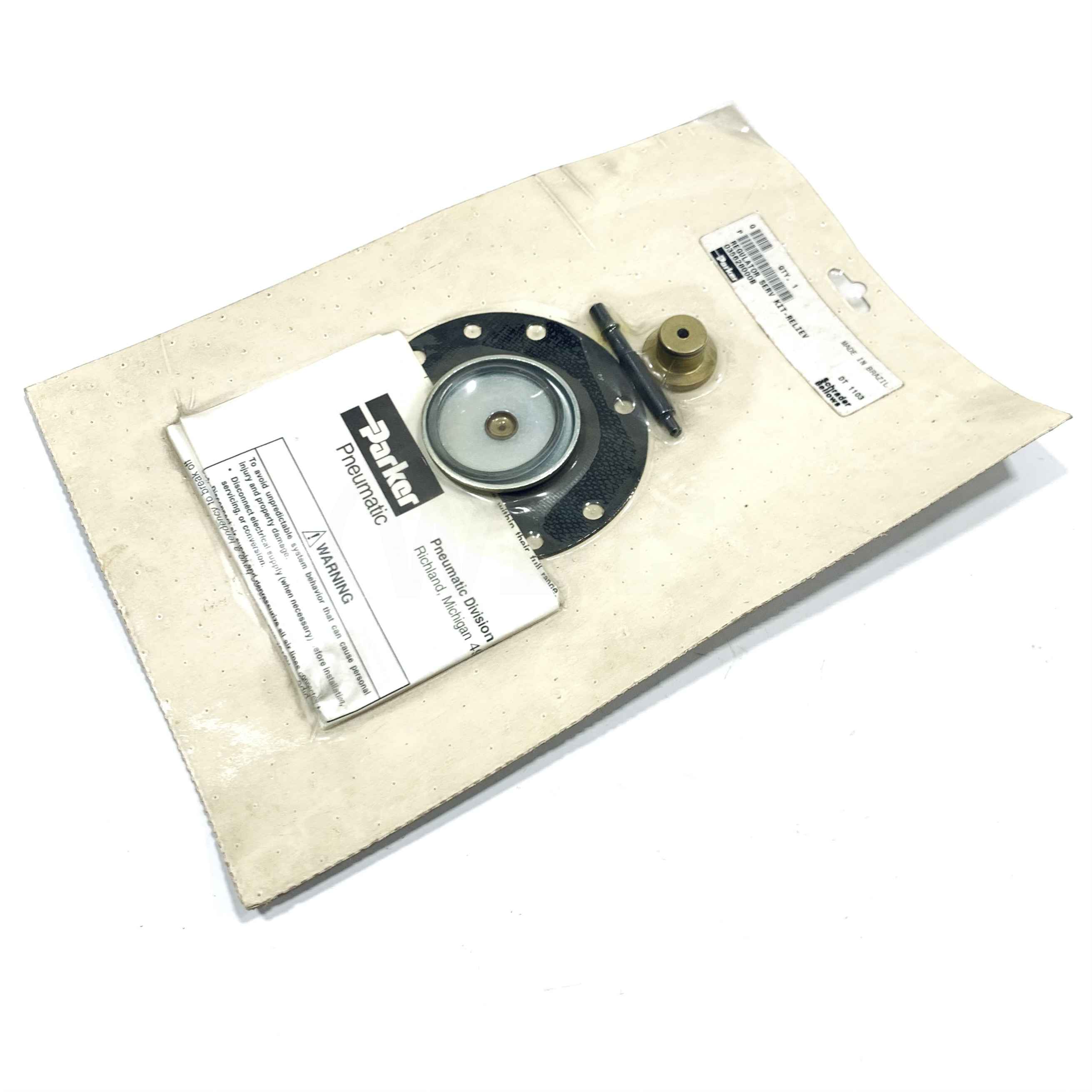 035628000B Schrader Bellows Regulator Valve Service Kit - 0