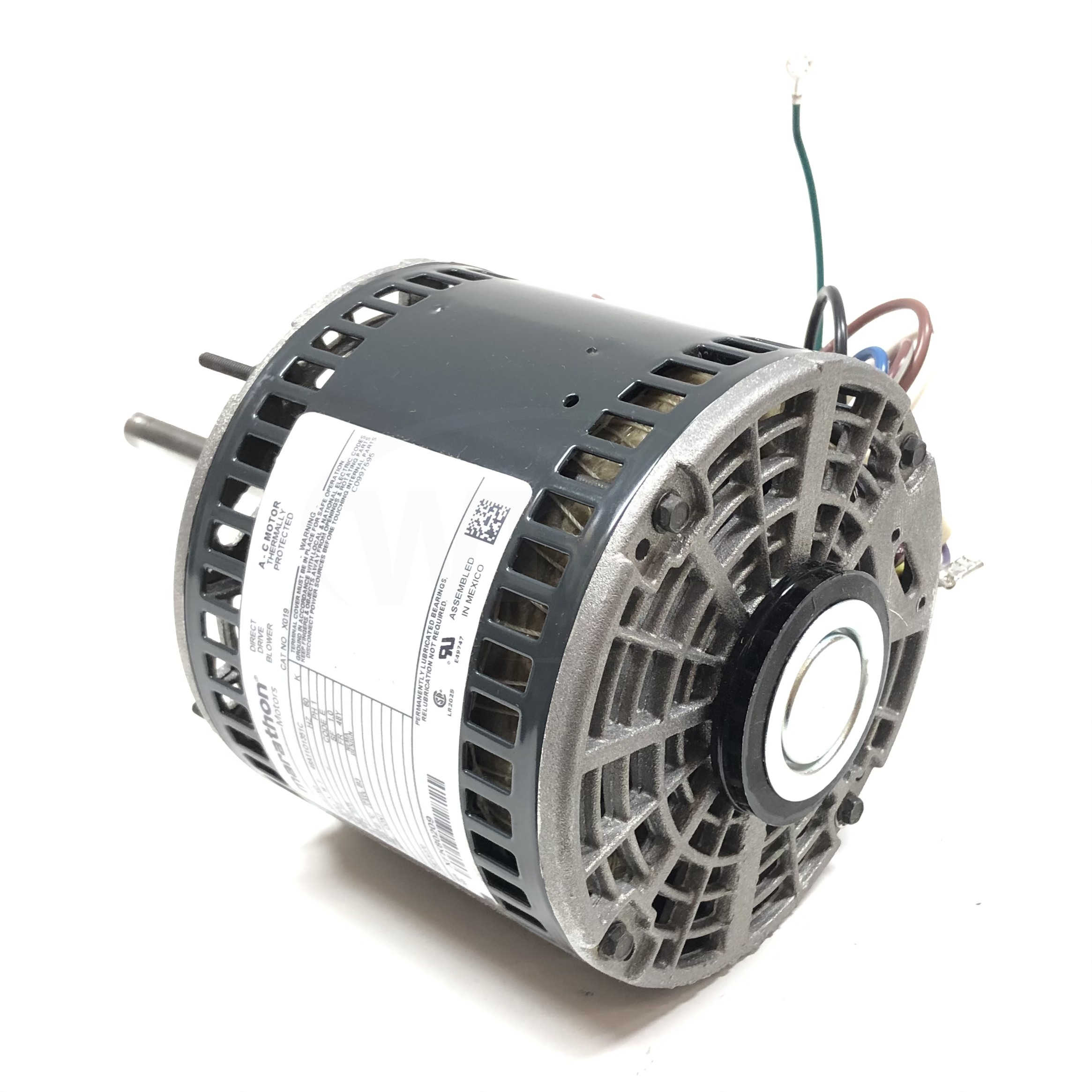 048A11O1351 Marathon 1/3Hp Motor, 1075RPM, 277V, 1PH, 60Hz, X019