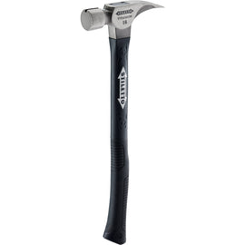 TI16MC-F Stiletto 16oz Milled/Curved Fiberglass Handle Hammer