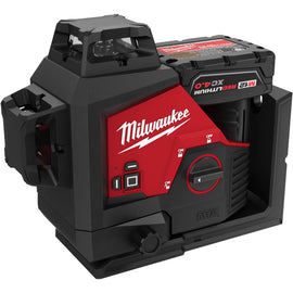 3632-21 Milwaukee M12 Green 360? 3-Plane Laser Kit