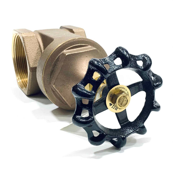 0818-30 Boshart Gate Valve, 200 WOG, 3" FPT