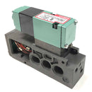 081SA435K000030 Numatics Solenoid Pneumatic Valve, 110-120V, 50-60Hz, .15Amps,-3