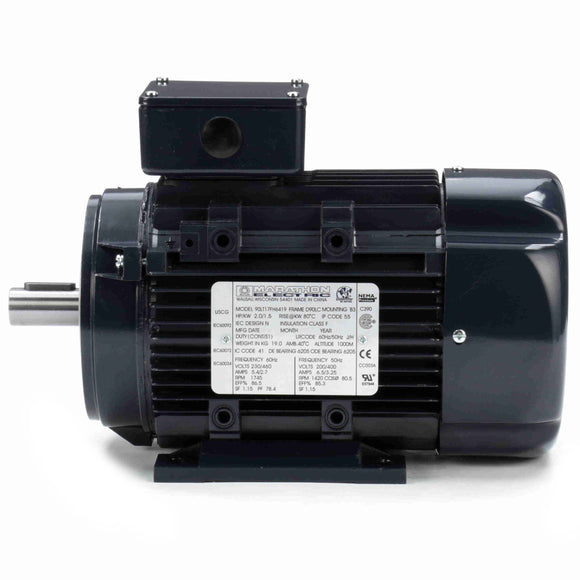 R378A Marathon 2HP/1.5kW IEC Metric Globetrotter Electric Motor, 1800RPM