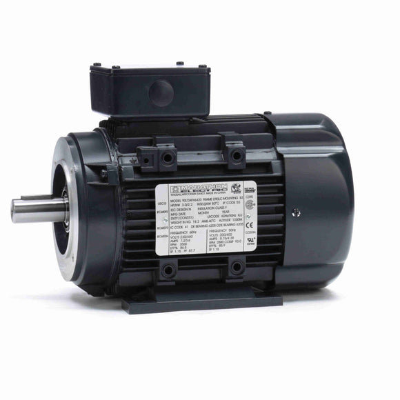 R379A Marathon 3HP/2.2kW IEC Metric Globetrotter Electric Motor, 3600RPM