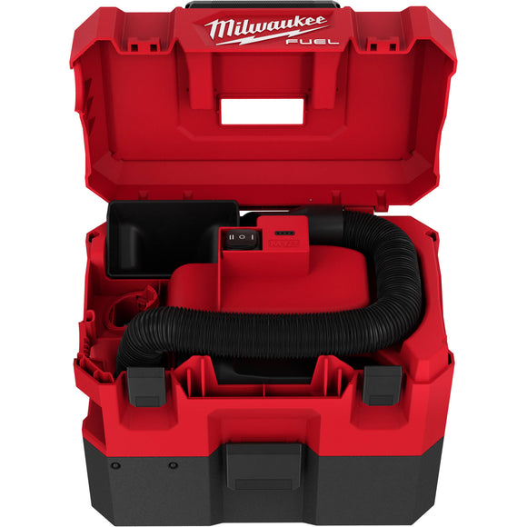 0960-20 Milwaukee M12 FUEL 1.6 Gallon Wet/Dry Vacuum