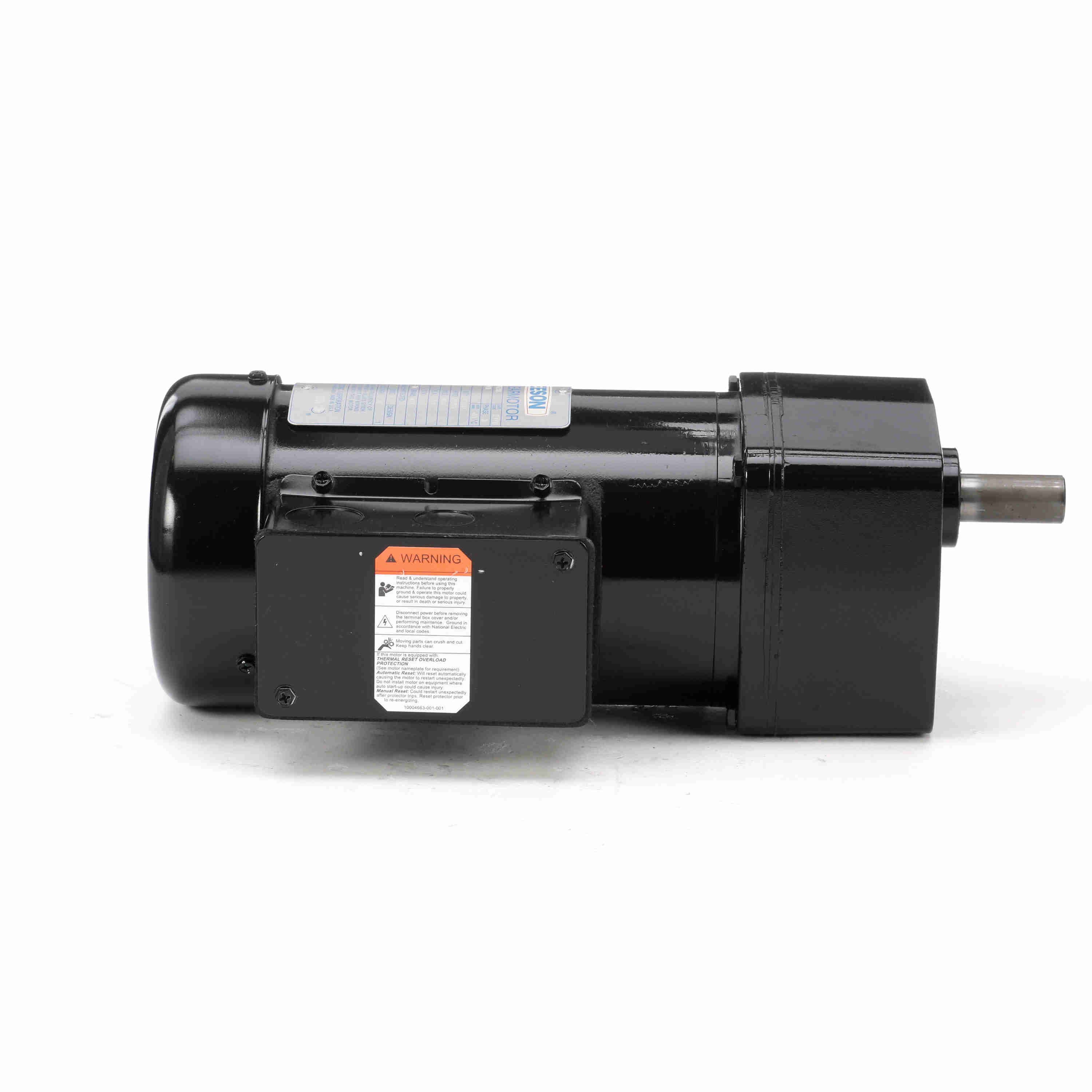 096014.00 Leeson 1/3HP AC Gearmotor, 85RPM - 0
