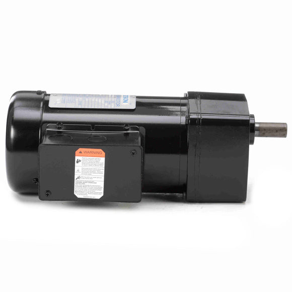 096015.00 Leeson 1/3HP AC Gearmotor, 173RPM, 109 lb-in