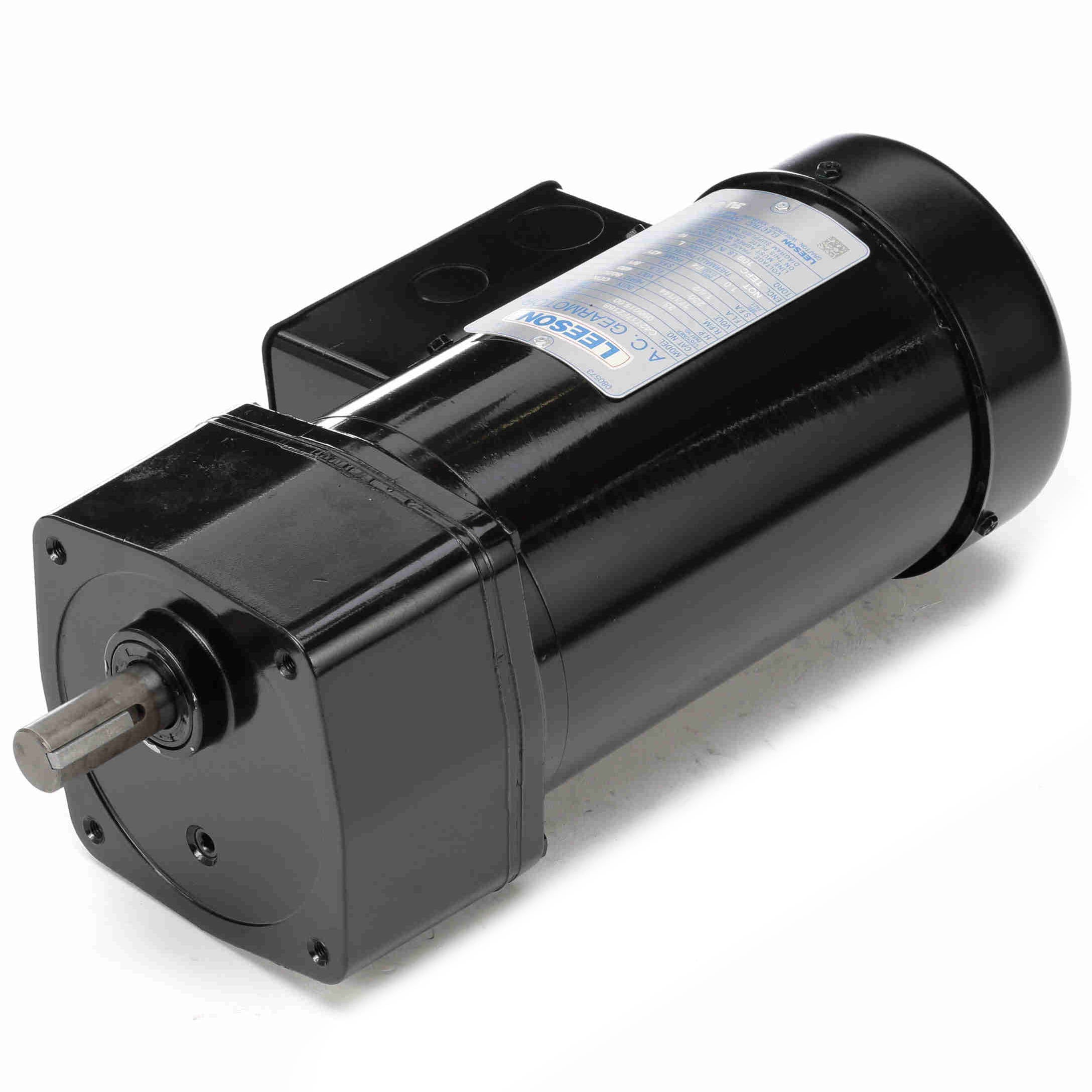 096015.00 Leeson 1/3HP AC Gearmotor, 173RPM, 109 lb-in