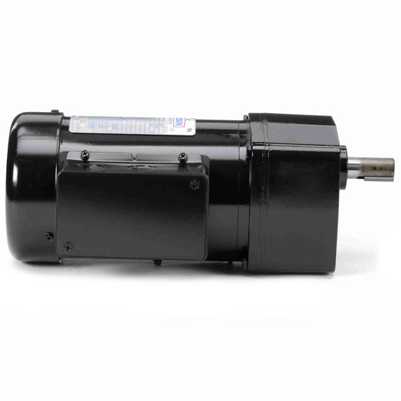 096068.00 Leeson 1/4HP AC Electric Gearmotor, 85RPM