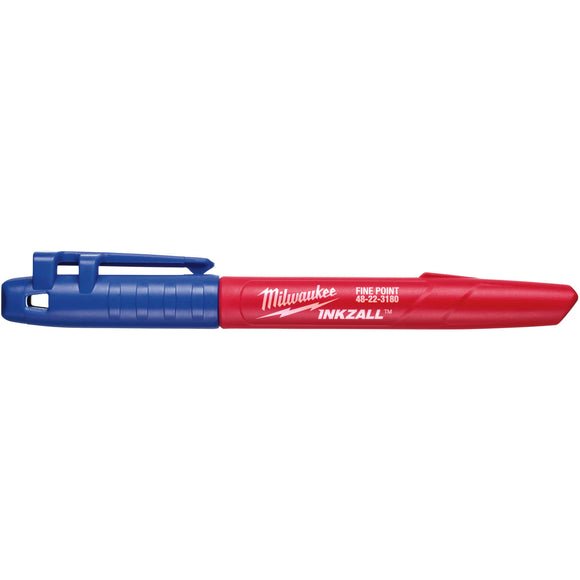 48-22-3180 Milwaukee INKZALL Blue Fine Point Marker