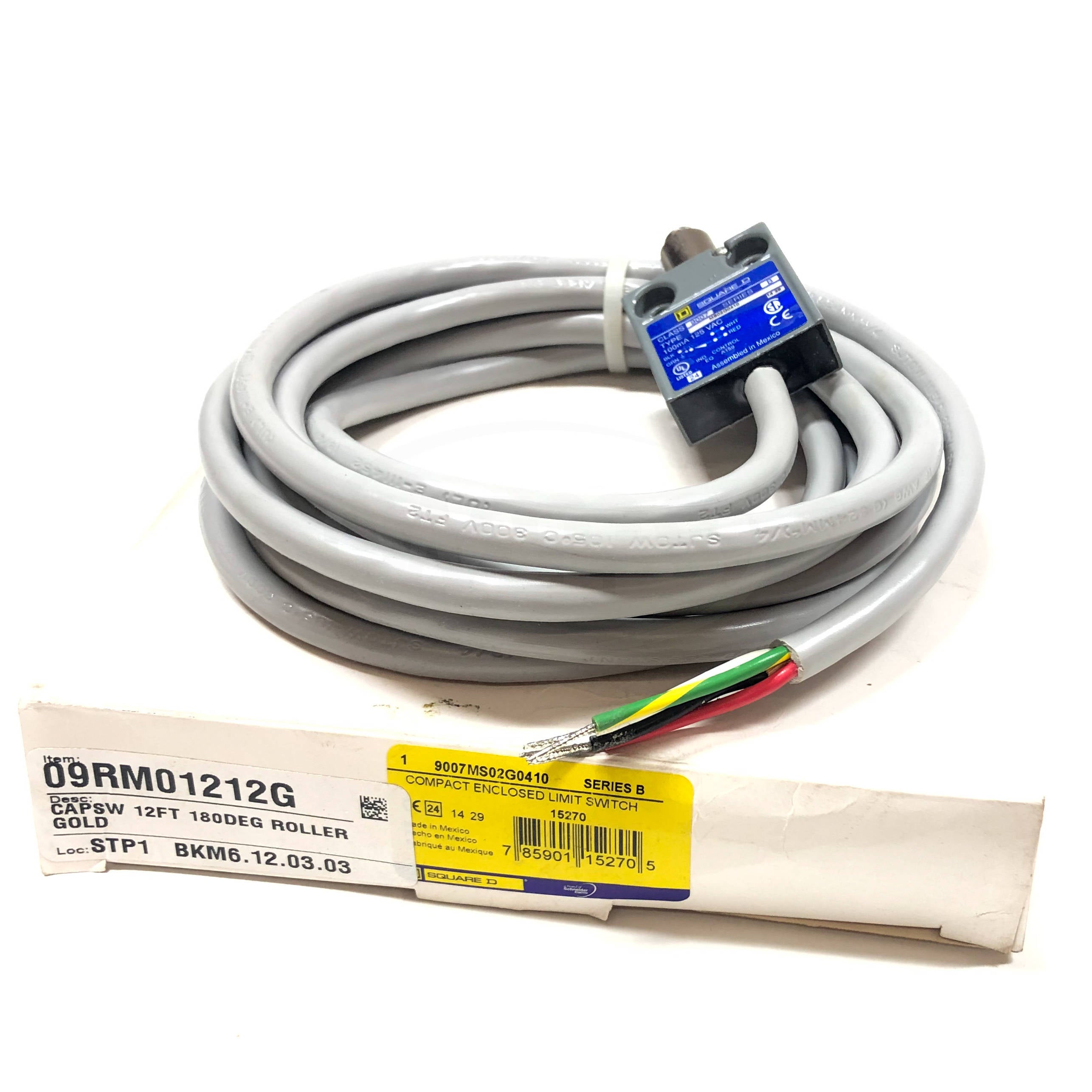 09RM01212G Square D Compact Enclosed Limit Switch - 0