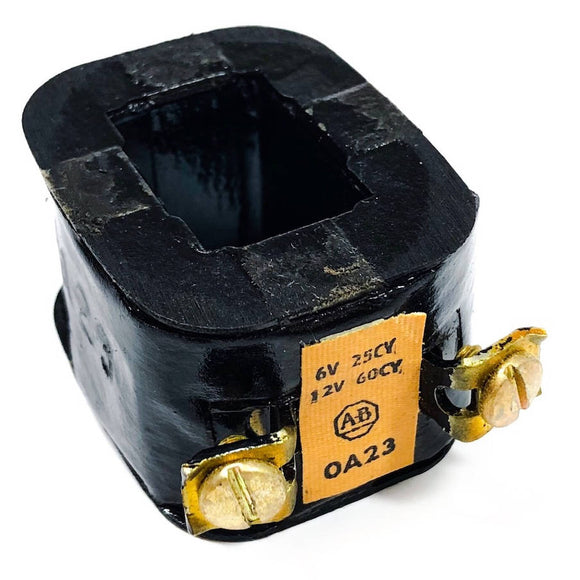 0A23 Allen-Bradley Magnetic Coil, 12 V/60 CY, 6 V/25 CY