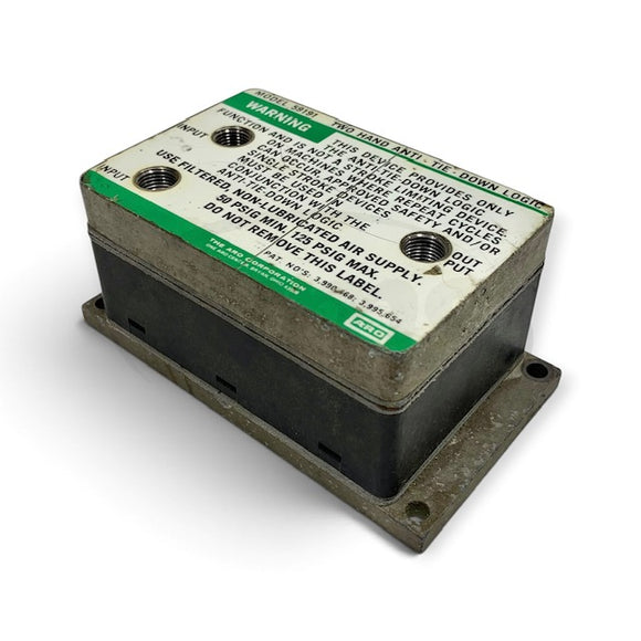 59191 ARO Two-Hand Anti-Tie-Down Pneumatic Logic Control Valve