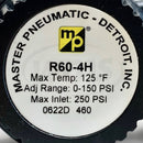 R60-4HG Master Pneumatic 1/2" NPTF Pressure Regulator