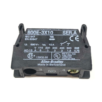 800E-3LX10 Allen-Bradley Contact Cartridge