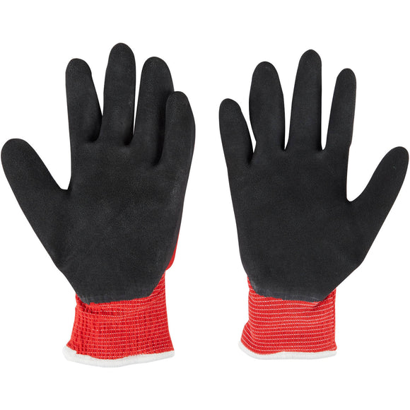 48-22-8911 Milwaukee Cut Level 1 Winter Insulated Dipped Gloves, Medium