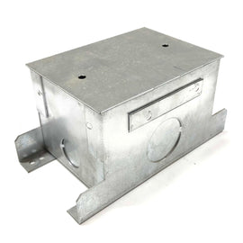 741D Galvanized Steel Floor Box Concrete Tight