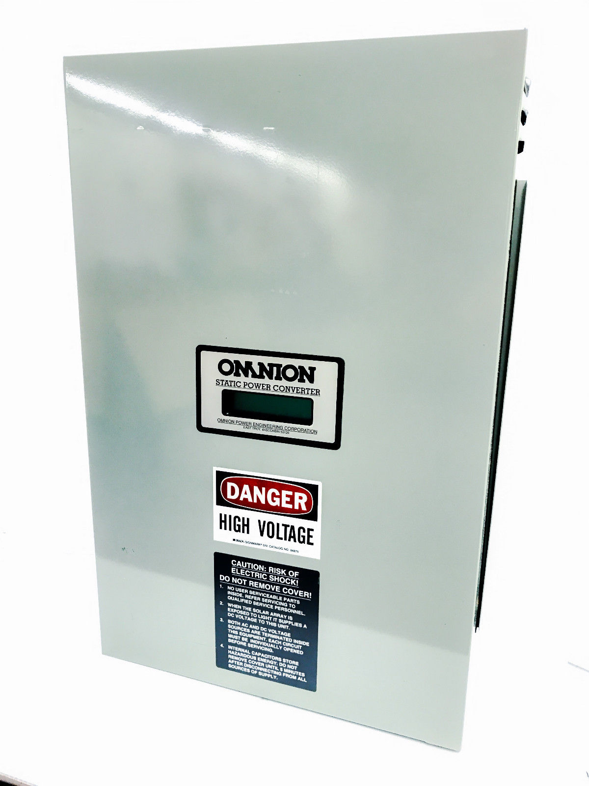 Omnion Series, Model 2400-22100-00 2200 Watt Inverter, Part# 1-213-24 - 0