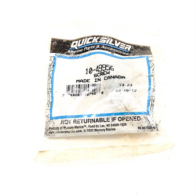 10-49956 Quicksilver Screw - 0