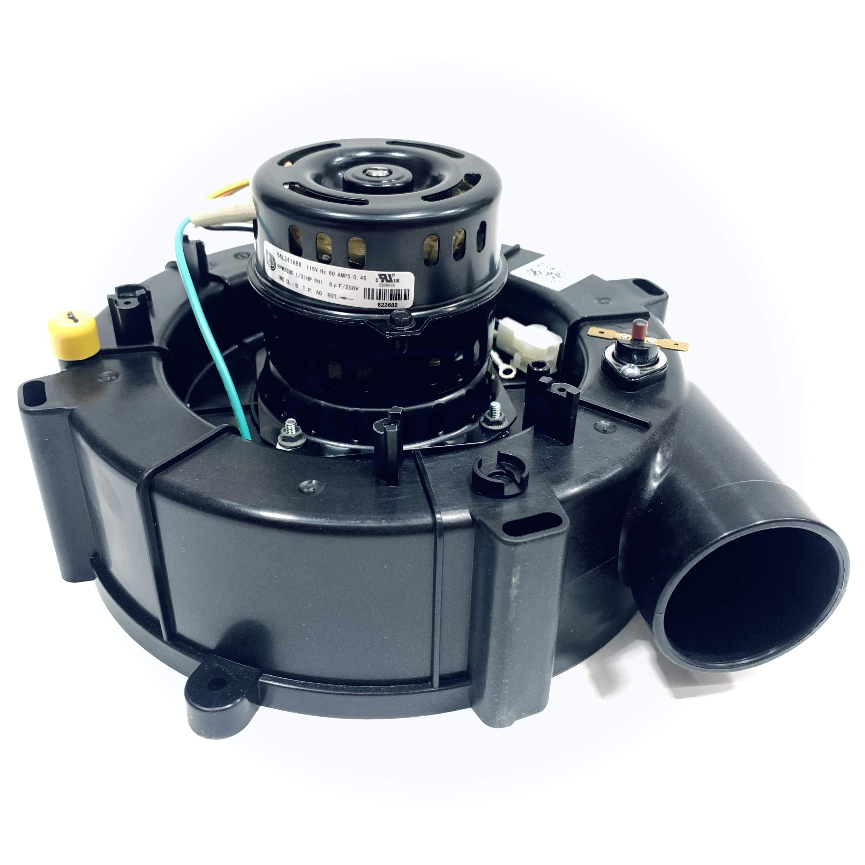 1003441 Nordyne Inducer Assembly 115V, 3,300Rmp, 0.46Amps, 60Hz, 1Ph
