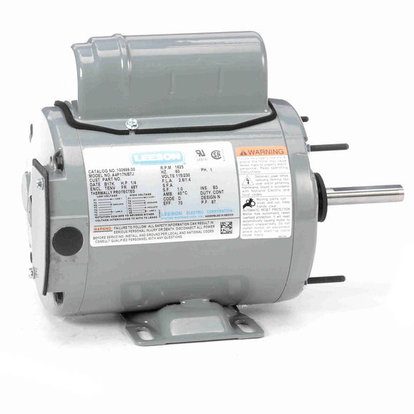 100699.00 Leeson 1/4HP 2-Winding Agriculture Fan Duty Electric Motor, 1625RPM