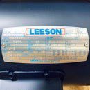 100905.00 Leeson 1/2 HP  Electric Motor, 3450 RPM, 208-230V, FR: J48-5